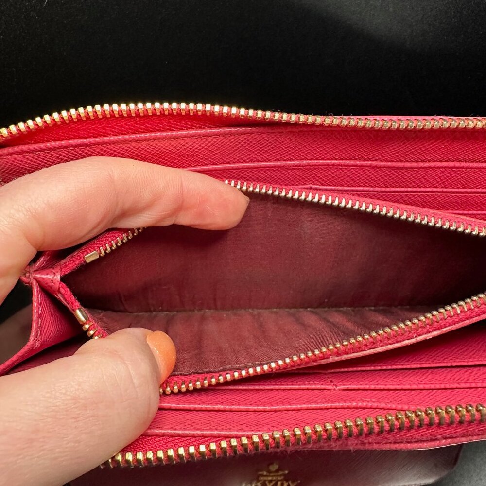 Prada Saffiano Lux Leather Continental Wallet - EUC - Picture 10 of 10